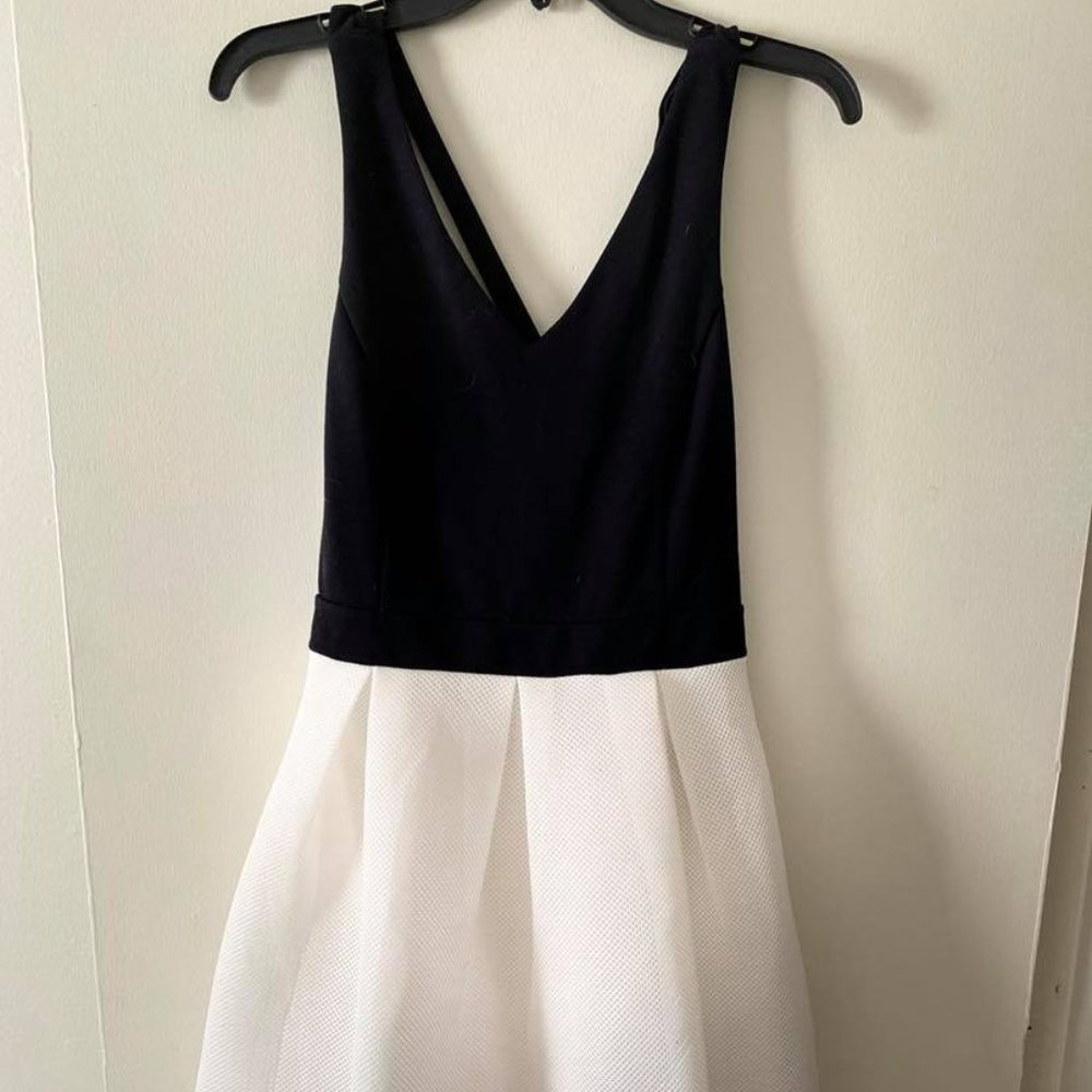 Black and White Dress